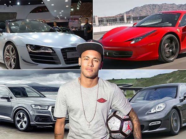 Chiêm ngưỡng dàn siêu xe đắt tiền trong khối tài sản của Neymar