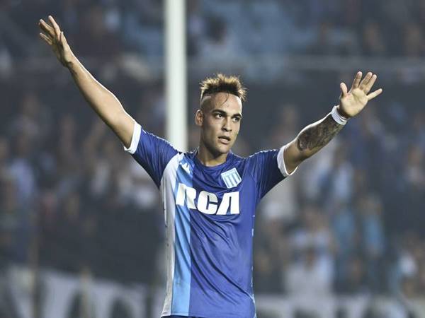 Lautaro Martinez trong màu áo Racing Club