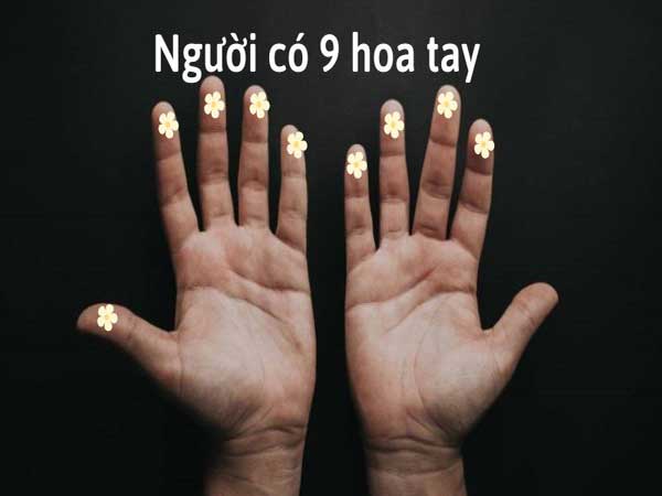 Tổng quan người có 9 hoa tay thì sao?