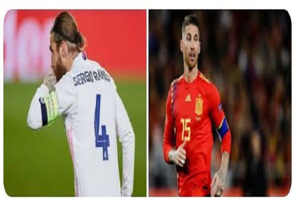 Ramos mặc áo số mấy?