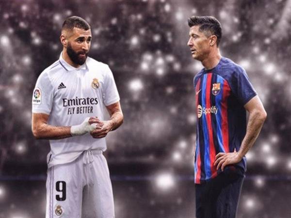 Robert Lewandowski phải / Karim Benzema trái là những cầu thủ ghi nhiều bàn thắng nhất Cúp C1