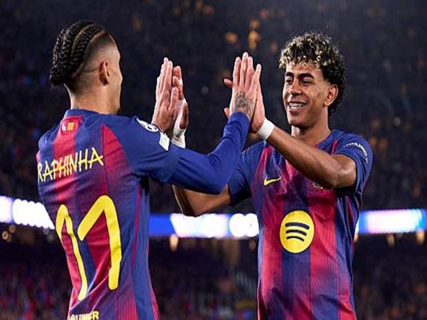 Cơn mưa bàn thắng của Barcelona