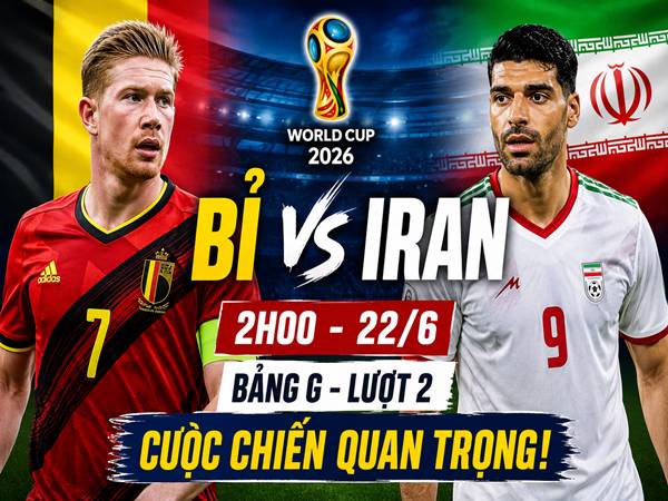 Bỉ đấu với Iran