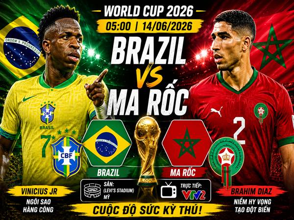 Brazil đấu với Ma Rốc