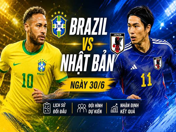 Brazil gặp Nhật Bản