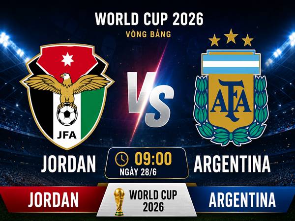 Jordan đấu với Argentina